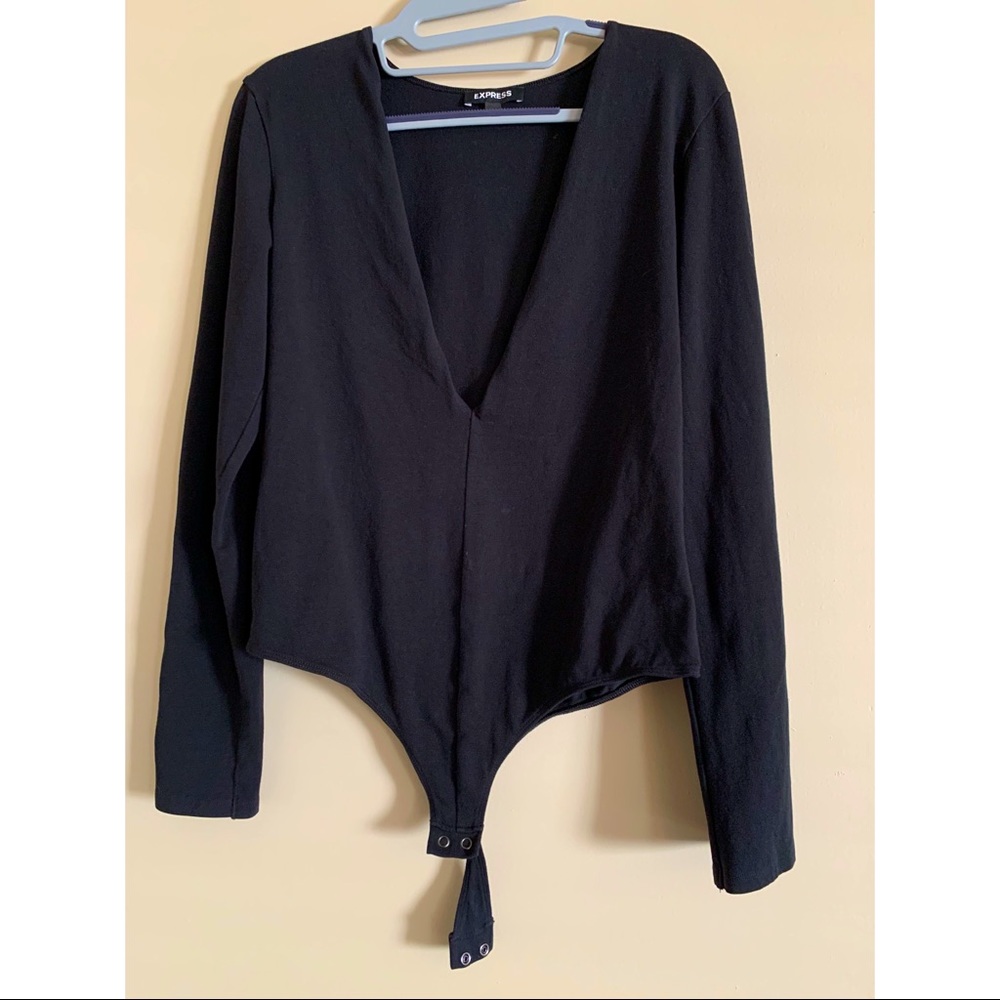 Like new- Express long sleeve body suit